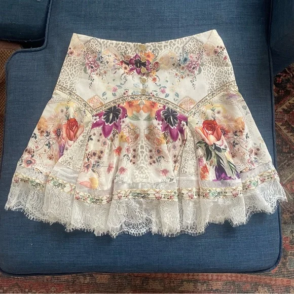 Floral Lace Women's Skirt Camilla large - Picture 1 of 3